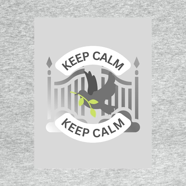 Keep calm t shirt design by Metro Boomin